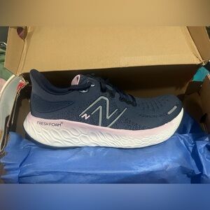 New Balance Navy and Pink Fresh Foam Shoes